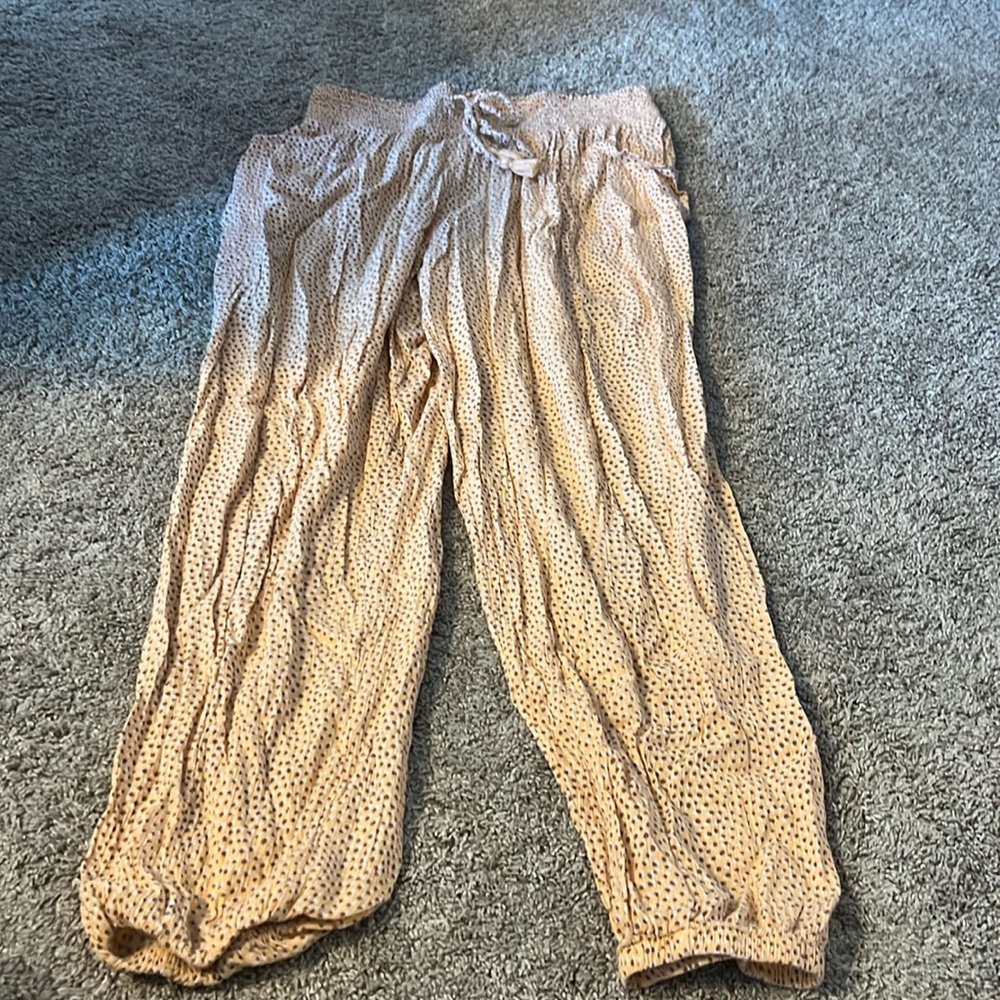 Orange aerie pants